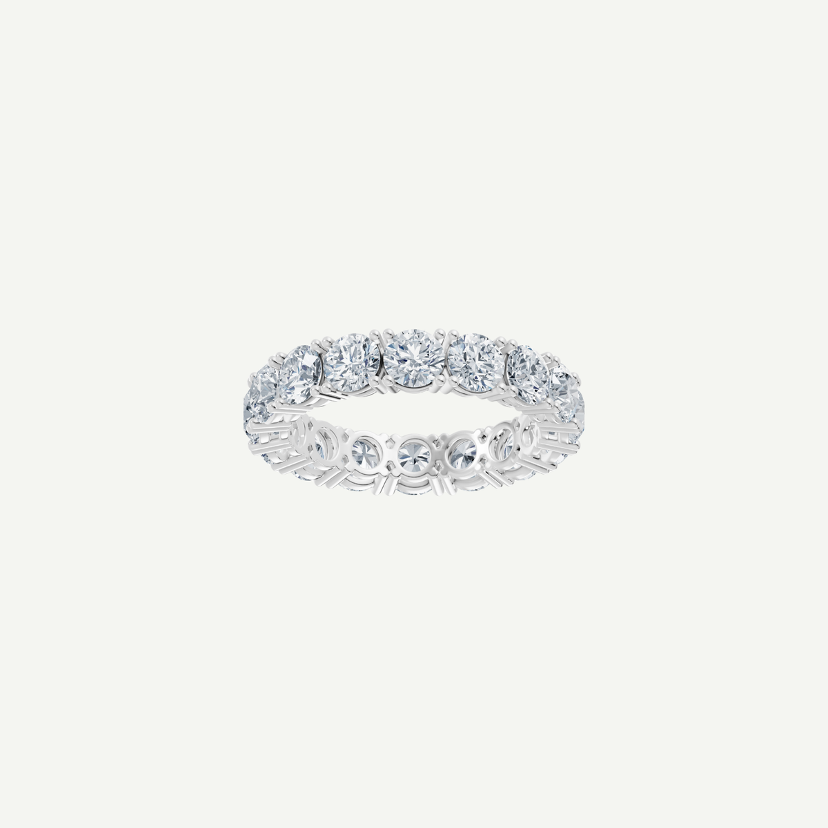 Medium Round Eternity Ring | Each Diamond 0.30CT | VIVIE